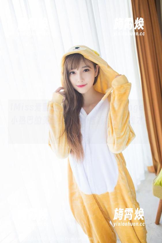 IMiss爱蜜社 - 谁说腿只要长？Angela小热巴的美腿美图更新告诉我，曲线才是关键！