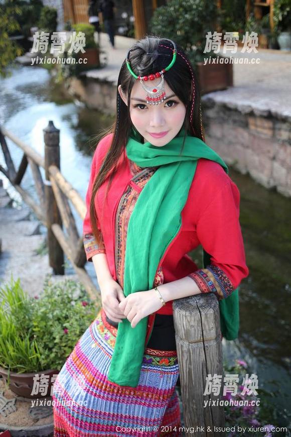 MyGirl美媛馆 - 艾然Airan白色写真合集，果然拍得人心神荡漾