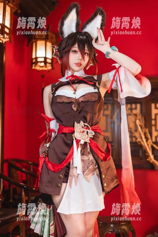 隐秘的美：九言最新图册里的原神丽莎，太会撩了吧