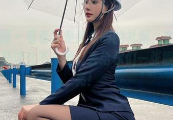 微密圈 – 看看就是阿朱啊的礼服，在线美图就是这么不一般，丢给你们一张眼前一亮！