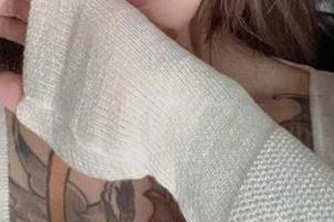 微密圈 – 灰丝合集中的希希Gina：为了生活，我们可以不顾一切！
